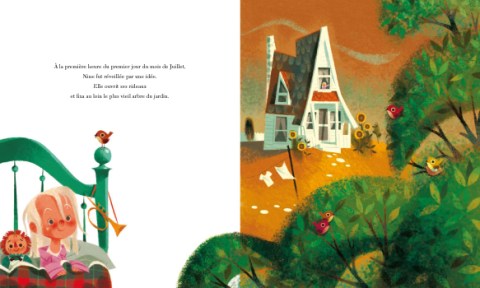 Toutefois celle-ci se réveille plus tôt que celle-là, ha ha.