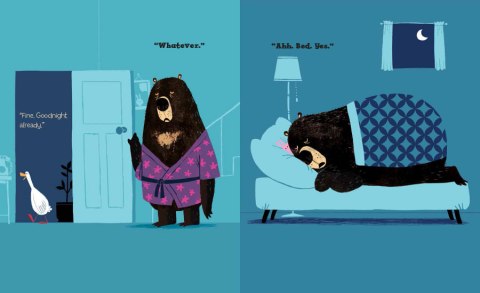 Nom d'une pipe, l'ours a le même grain de beauté que l'Auteur.